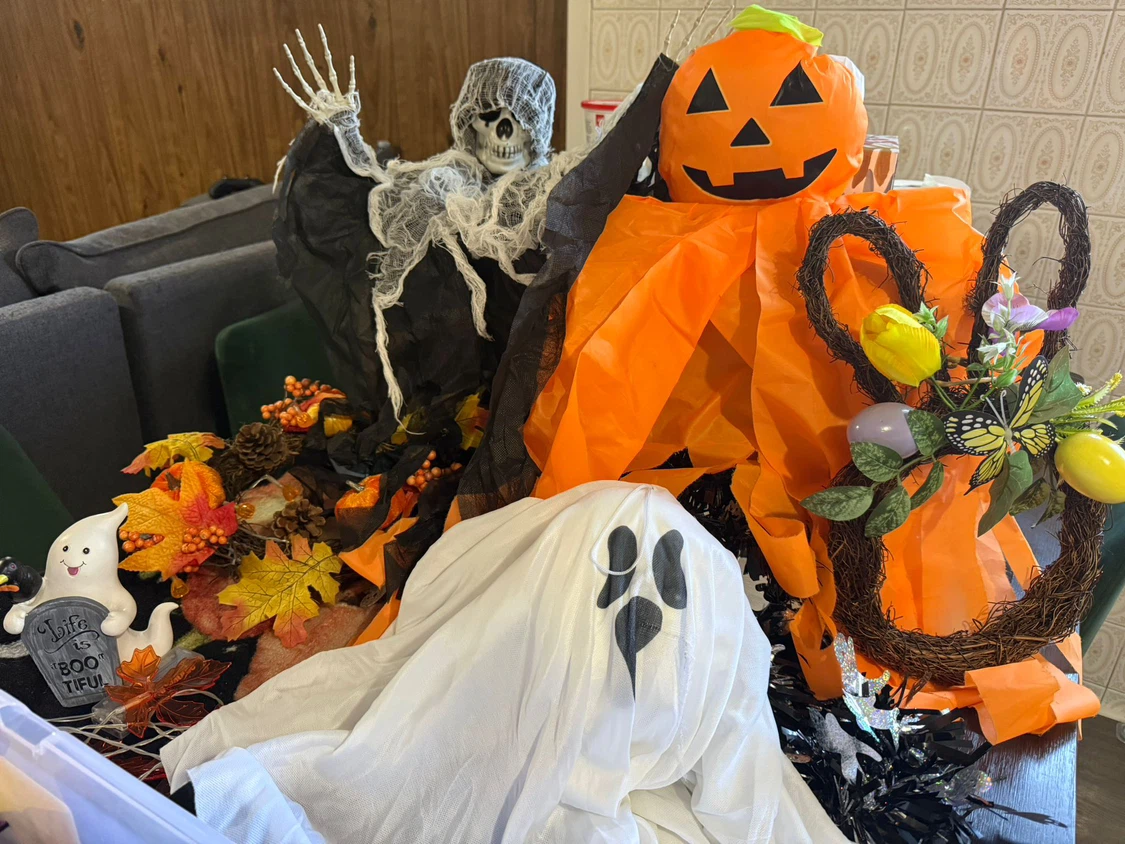 Halloween Decorations +  Storage Bin - photo 3