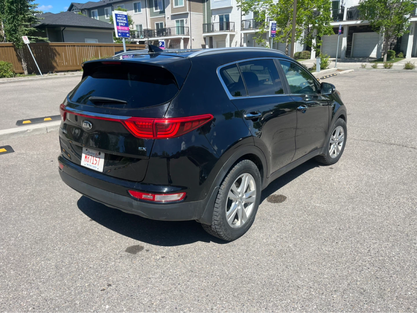 2017 Black Kia Sportage EX - photo 2
