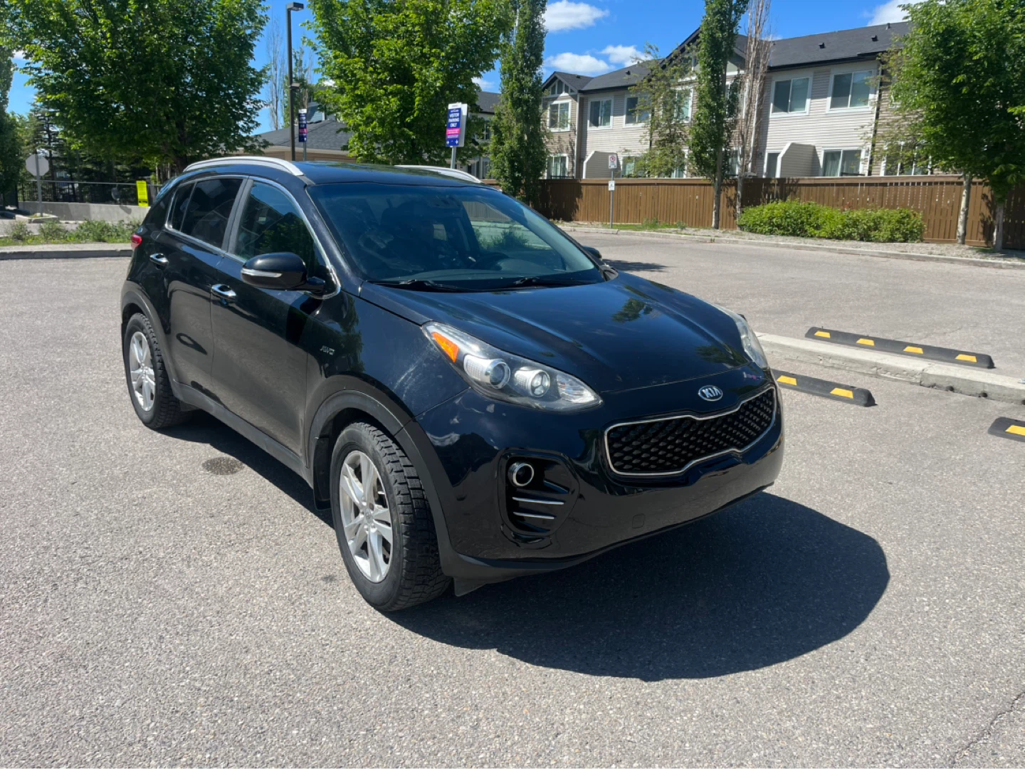 2017 Black Kia Sportage EX