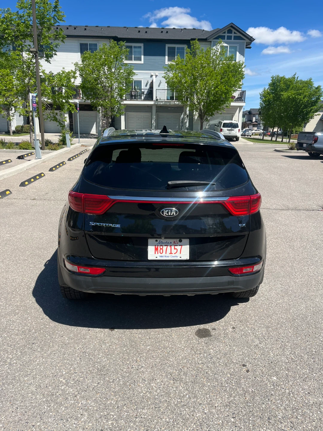 2017 Black Kia Sportage EX - photo 4