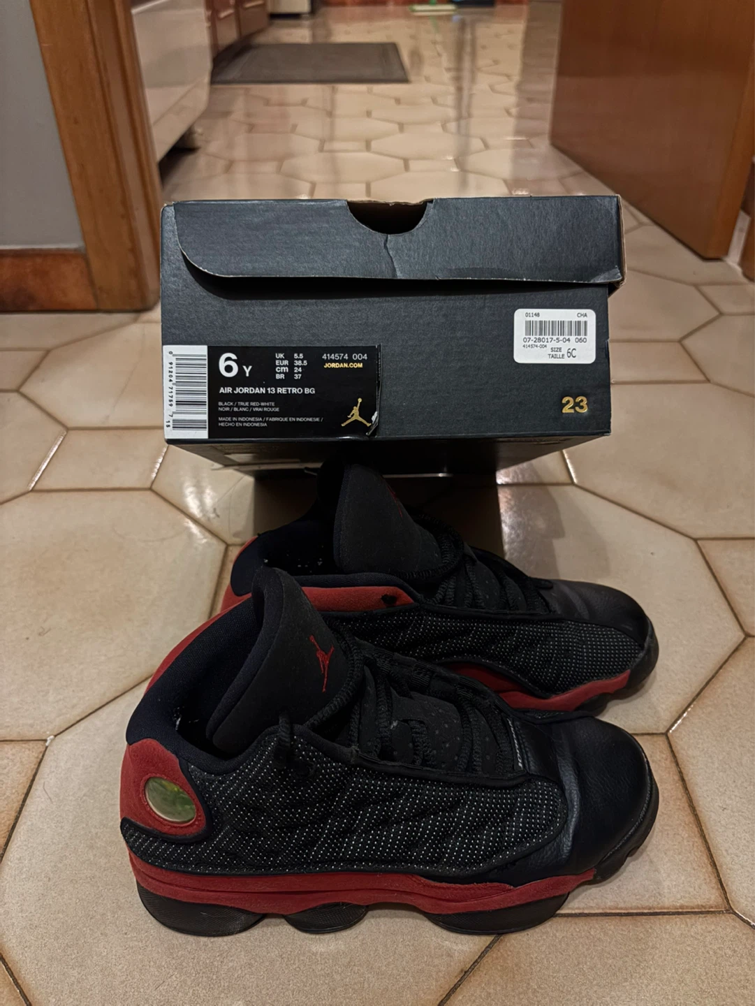 Air Jordan 13 Retro Big Kids Shoes - photo 2