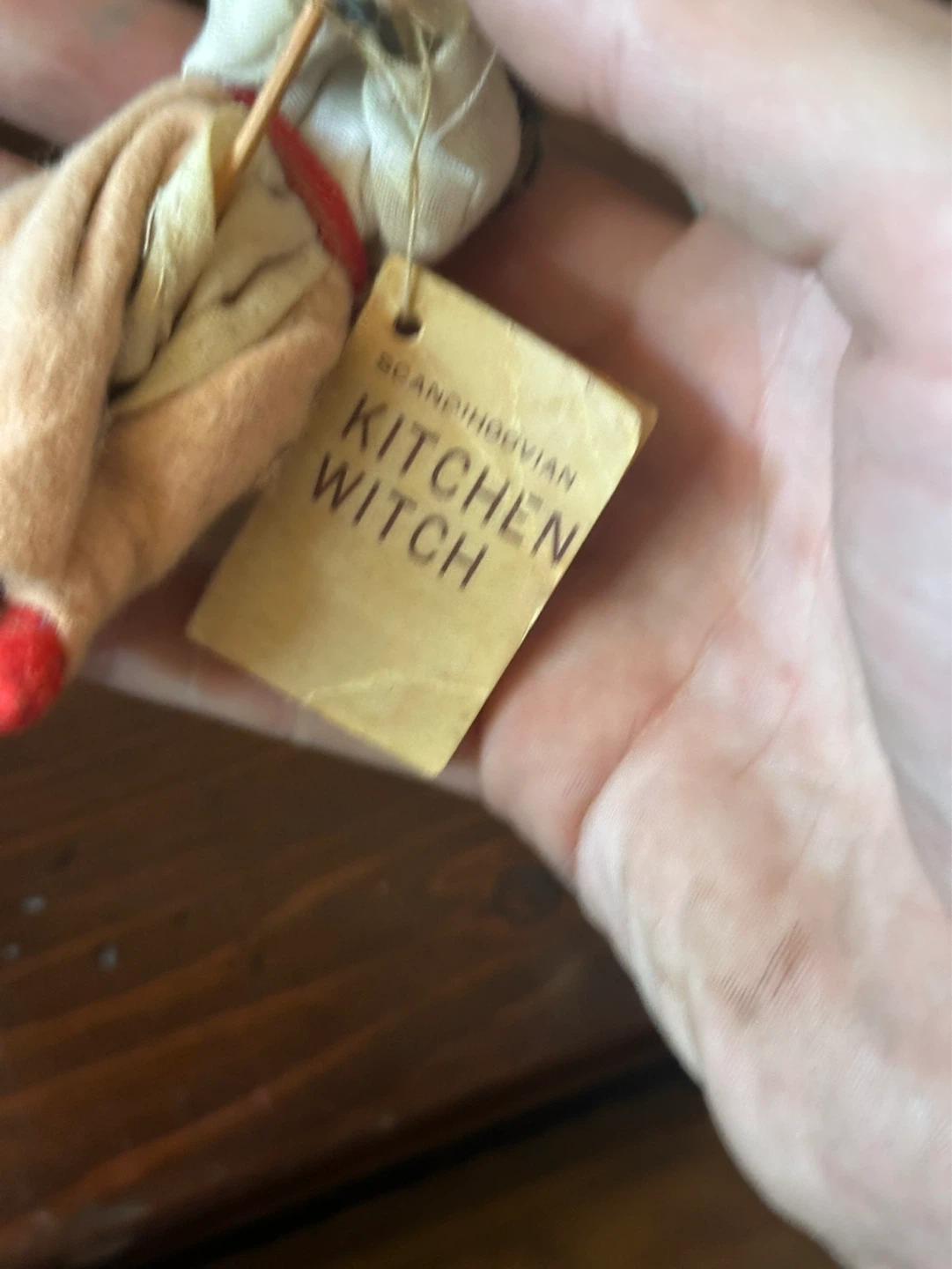 Scandihoovian Kitchen Witch Lucky Figurine - photo 2