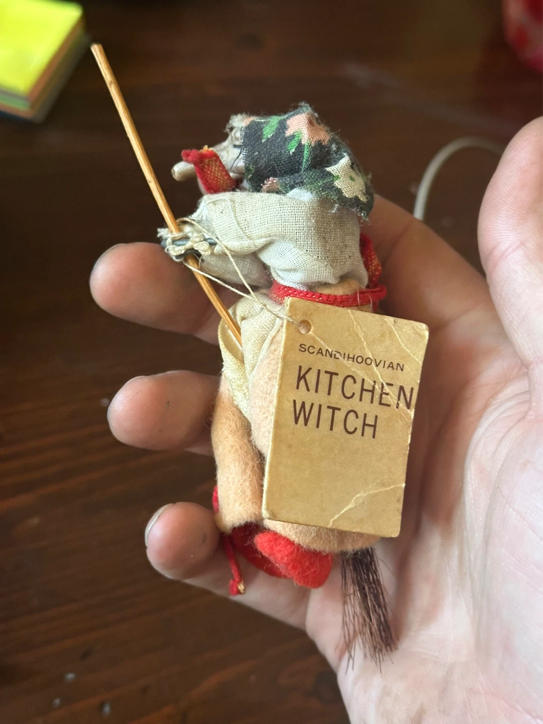 Scandihoovian Kitchen Witch Lucky Figurine - photo 3