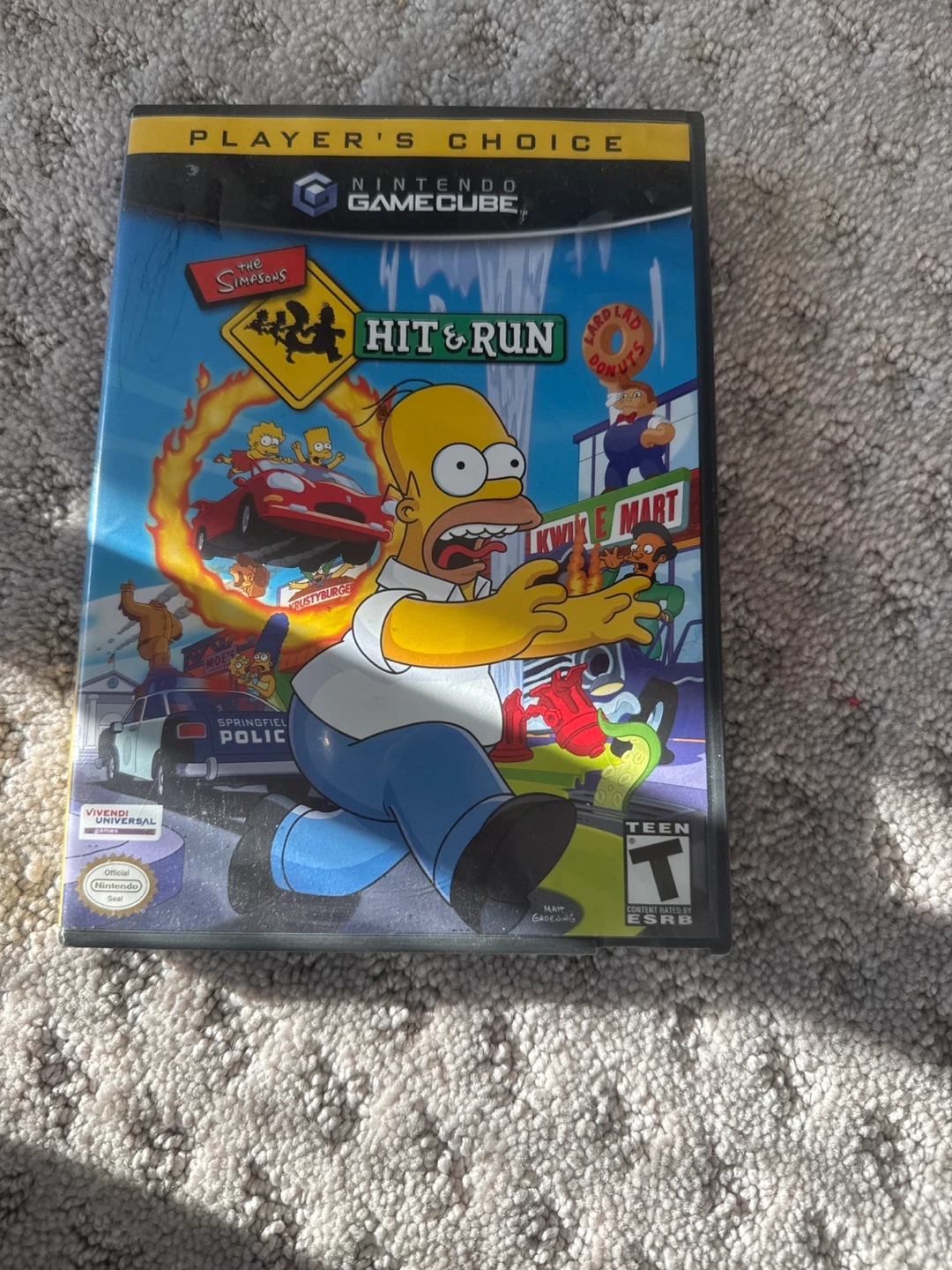 The Simpsons Hit & Run GameCube Game