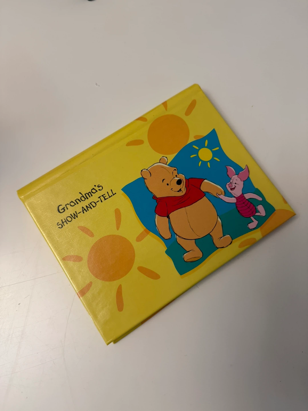 Winnie the Pooh Grandma's Show-and-Tell Photo Album