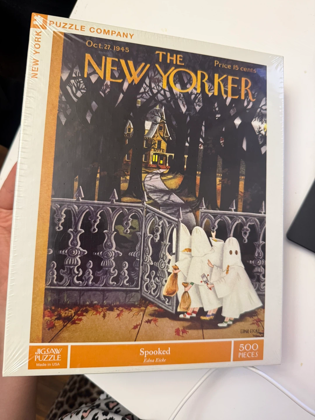 The New Yorker Spooked Jigsaw Puzzle - 500 Pieces