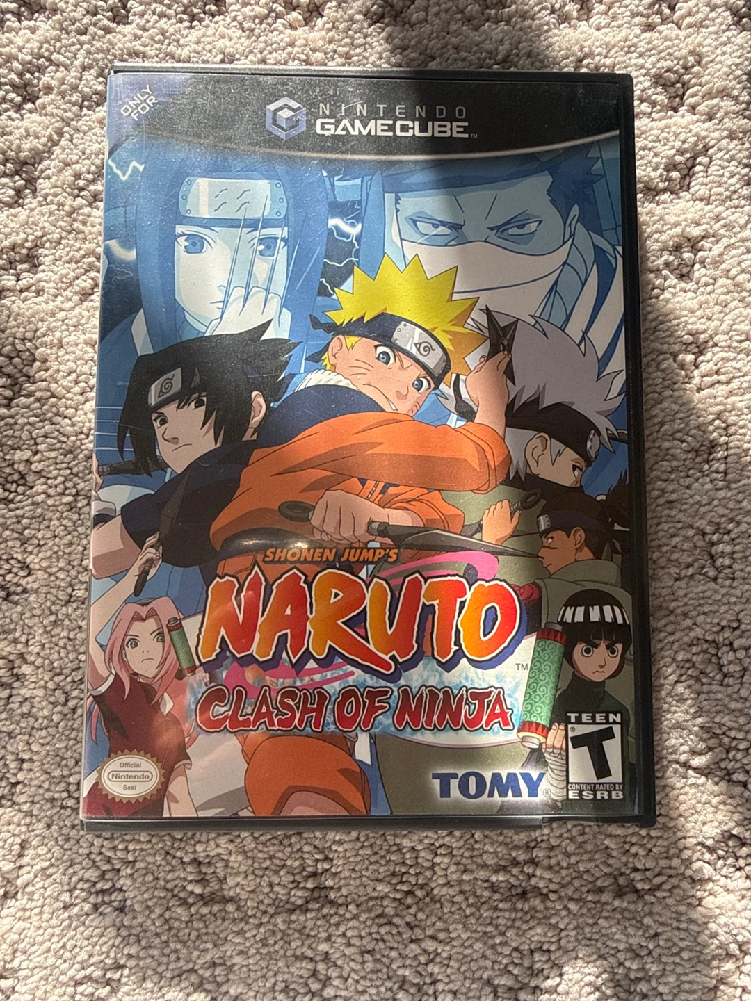 Naruto clash of ninja game on GameCube