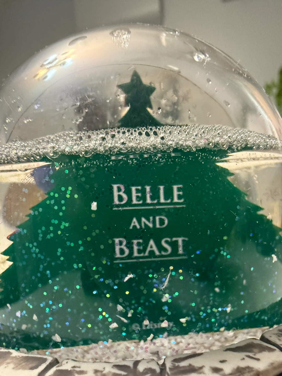 Disney's Beauty and the Beast The Enchanted Christmas Snow Globe - photo 3