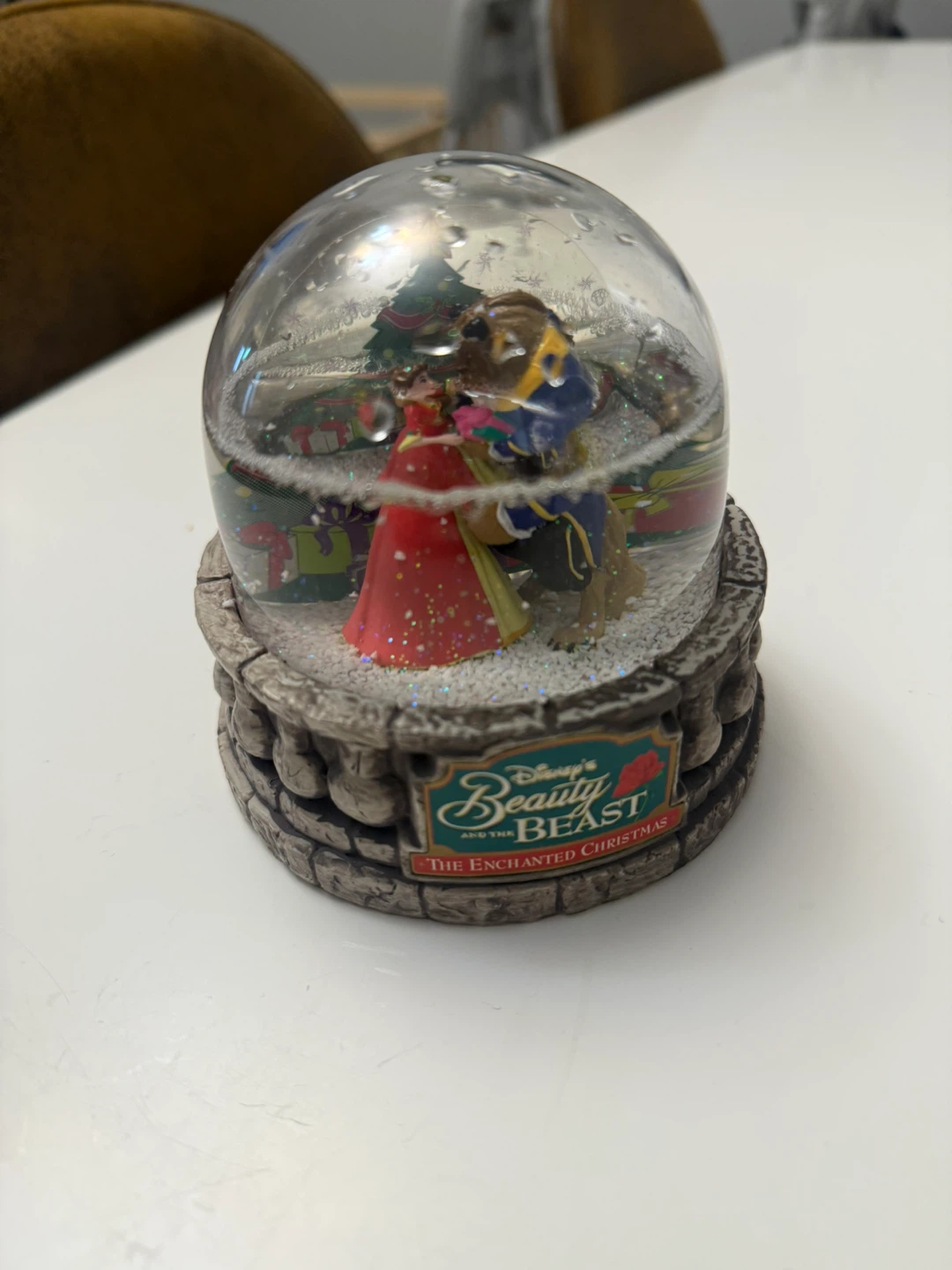 Disney's Beauty and the Beast The Enchanted Christmas Snow Globe - photo 4