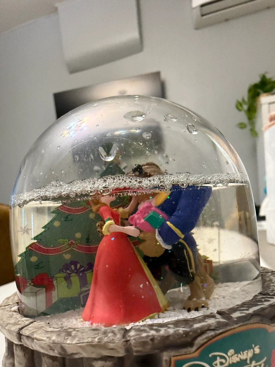 Disney's Beauty and the Beast The Enchanted Christmas Snow Globe - photo 5