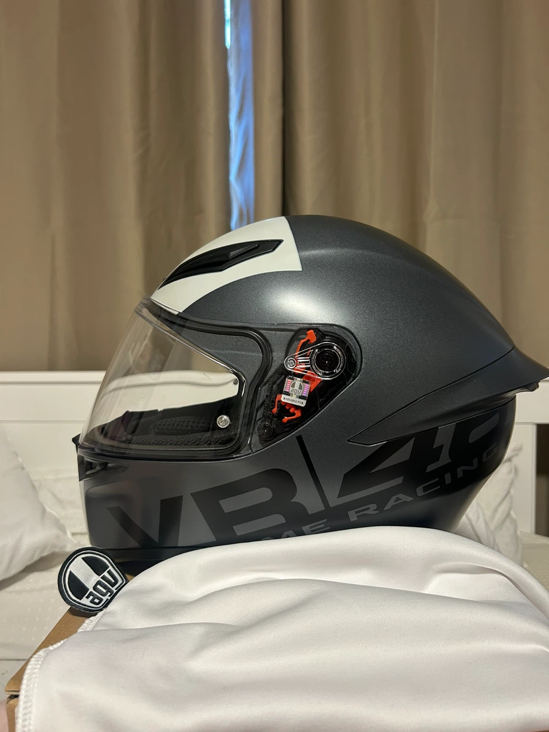 AGV K1S LIMITED EDITION VR46 HELMET - photo 4