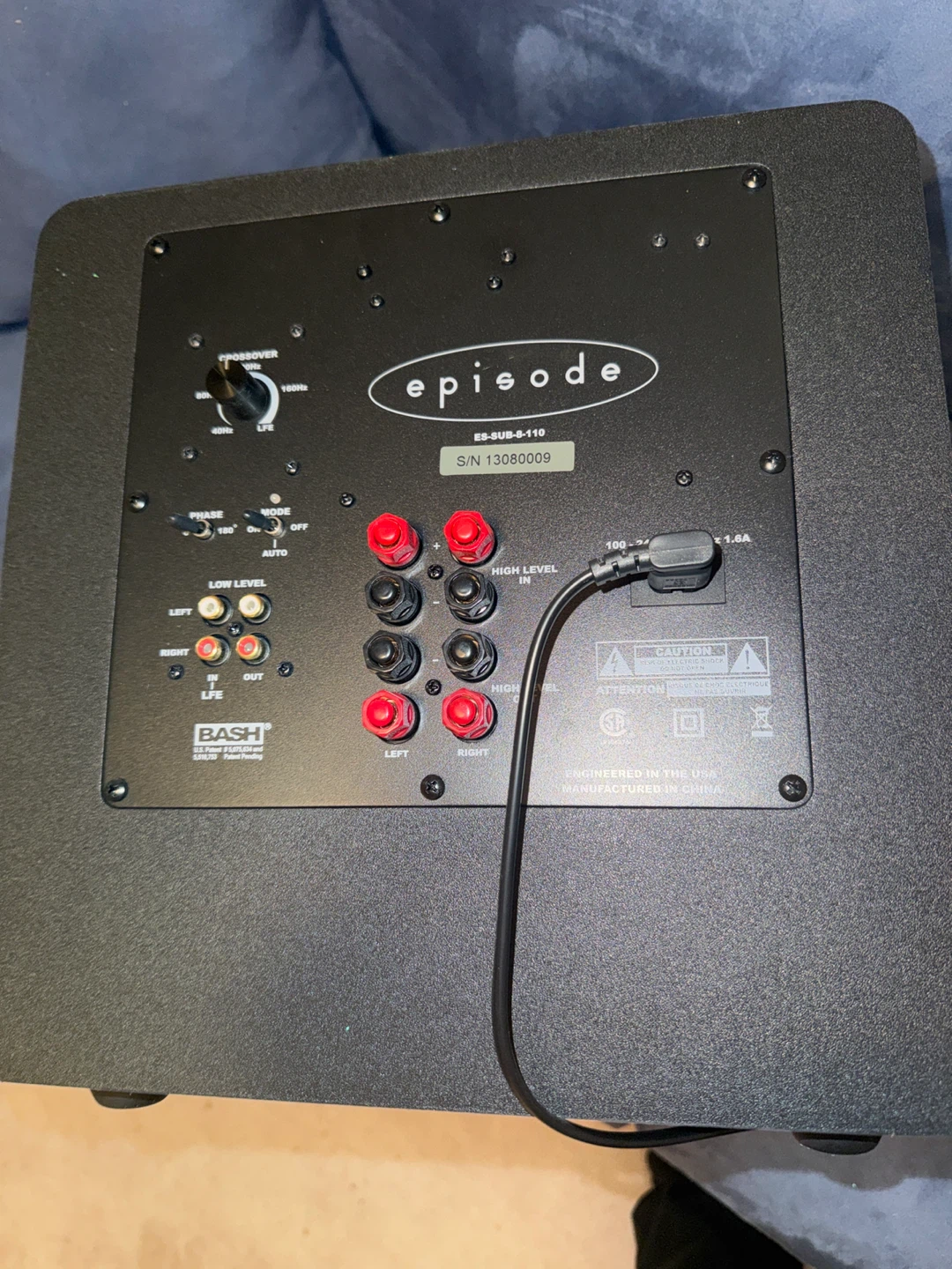 Episode ES-SUB-S-110 Subwoofer - photo 2