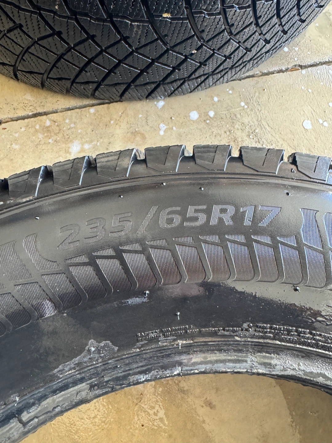 235/65r17 motormaster (dot 1523) set of four tires - photo 5