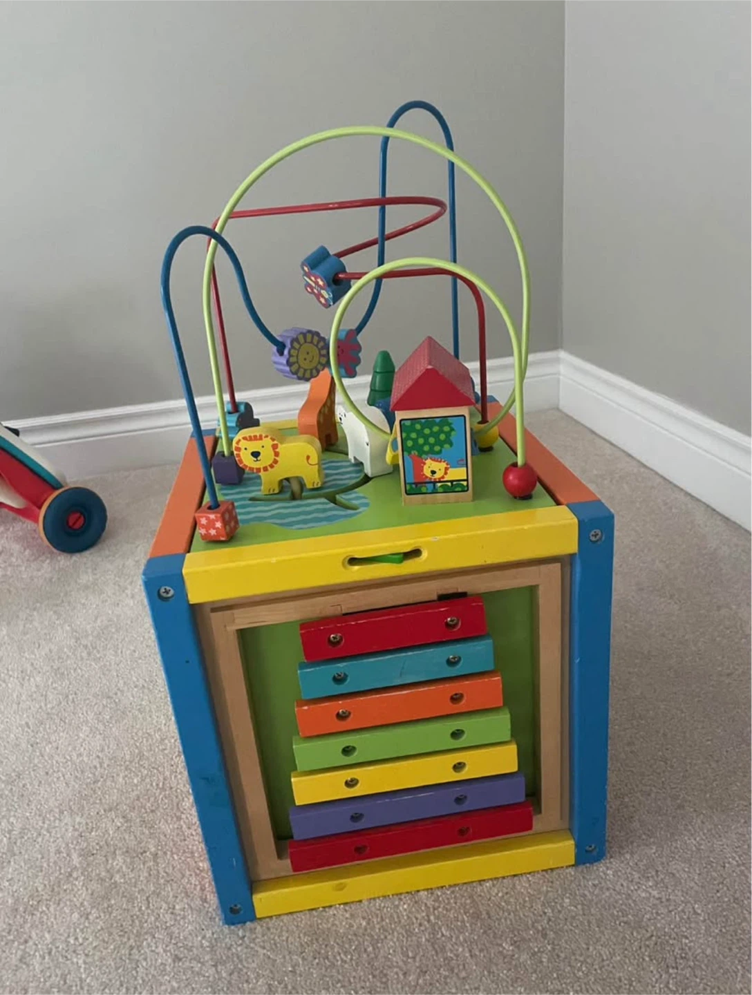 Wooden Activity Cube Toy - photo 3