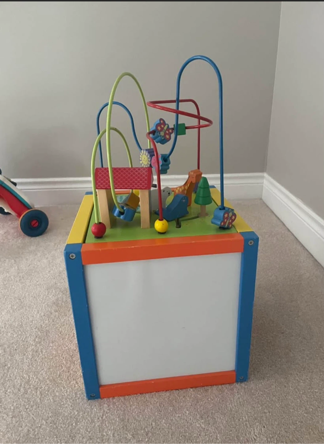 Wooden Activity Cube Toy - photo 4