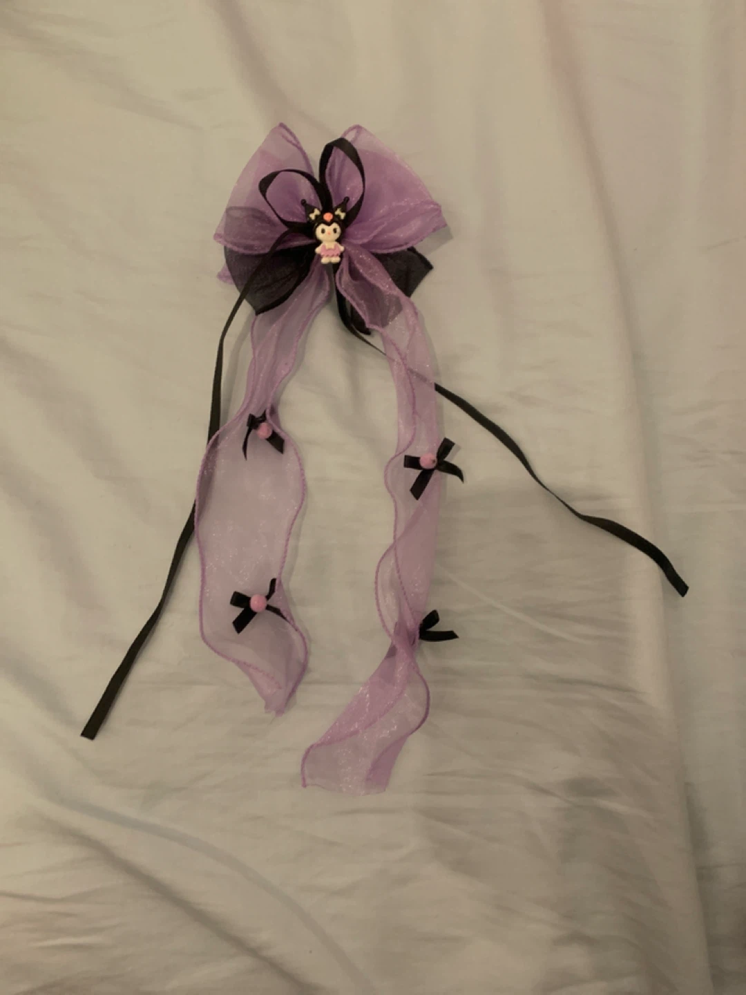 Kuromi hair clip