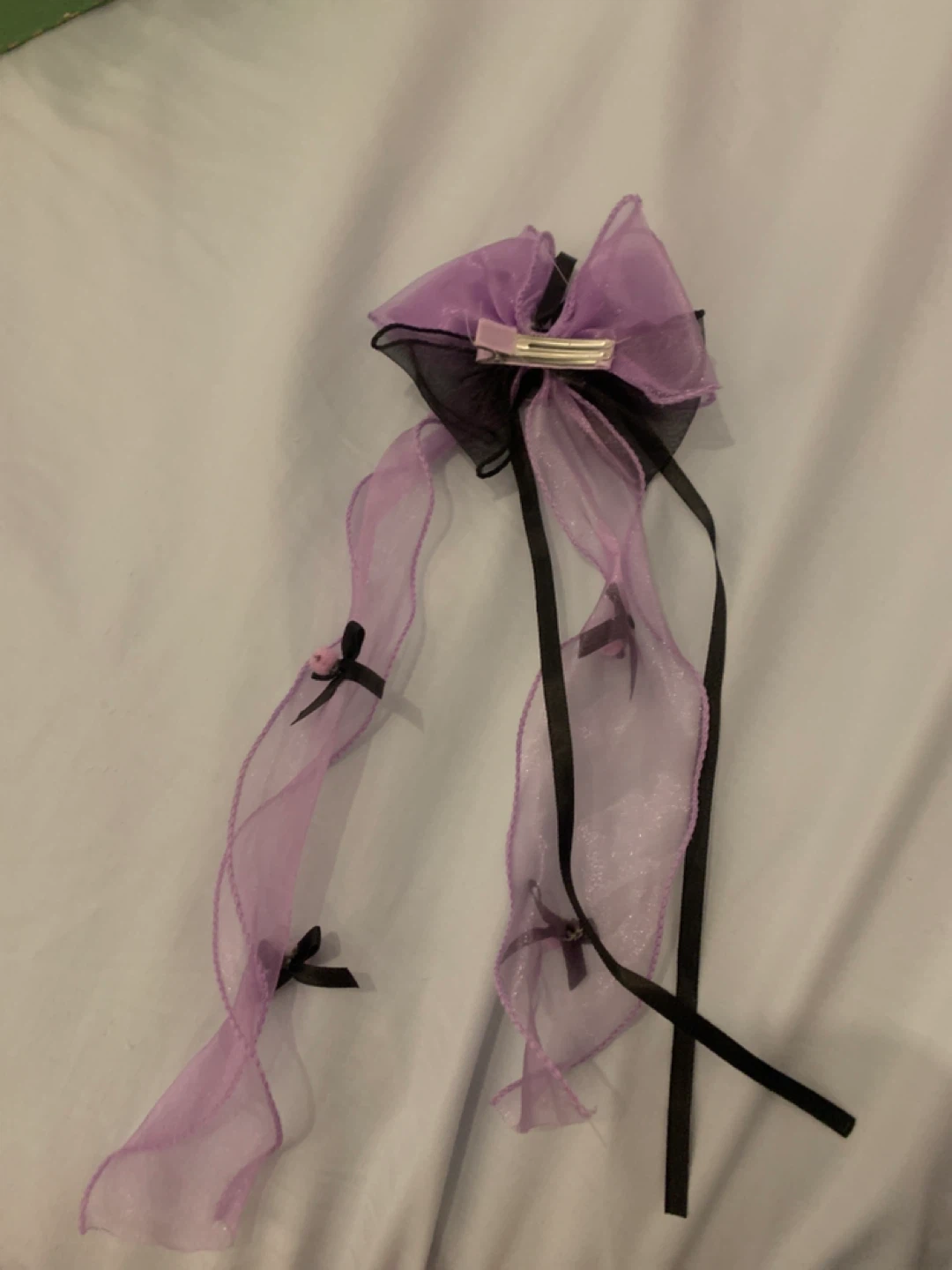Kuromi hair clip - photo 2