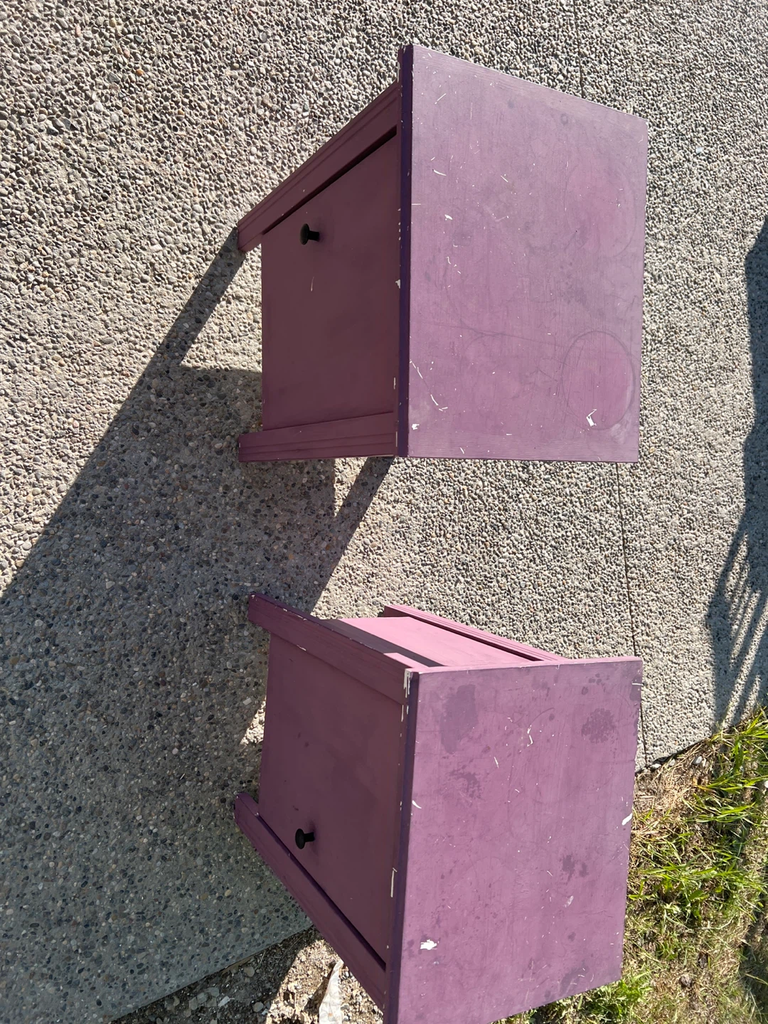 Purple Side Tables (Set of 2) - photo 2