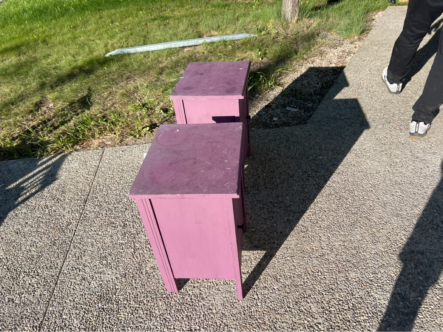 Purple Side Tables (Set of 2) - photo 3