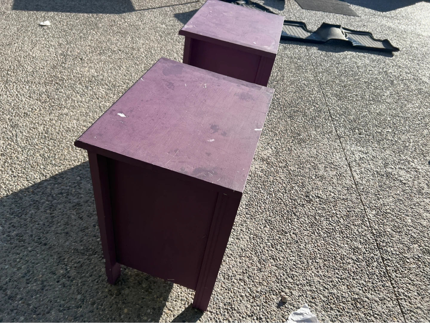 Purple Side Tables (Set of 2) - photo 5