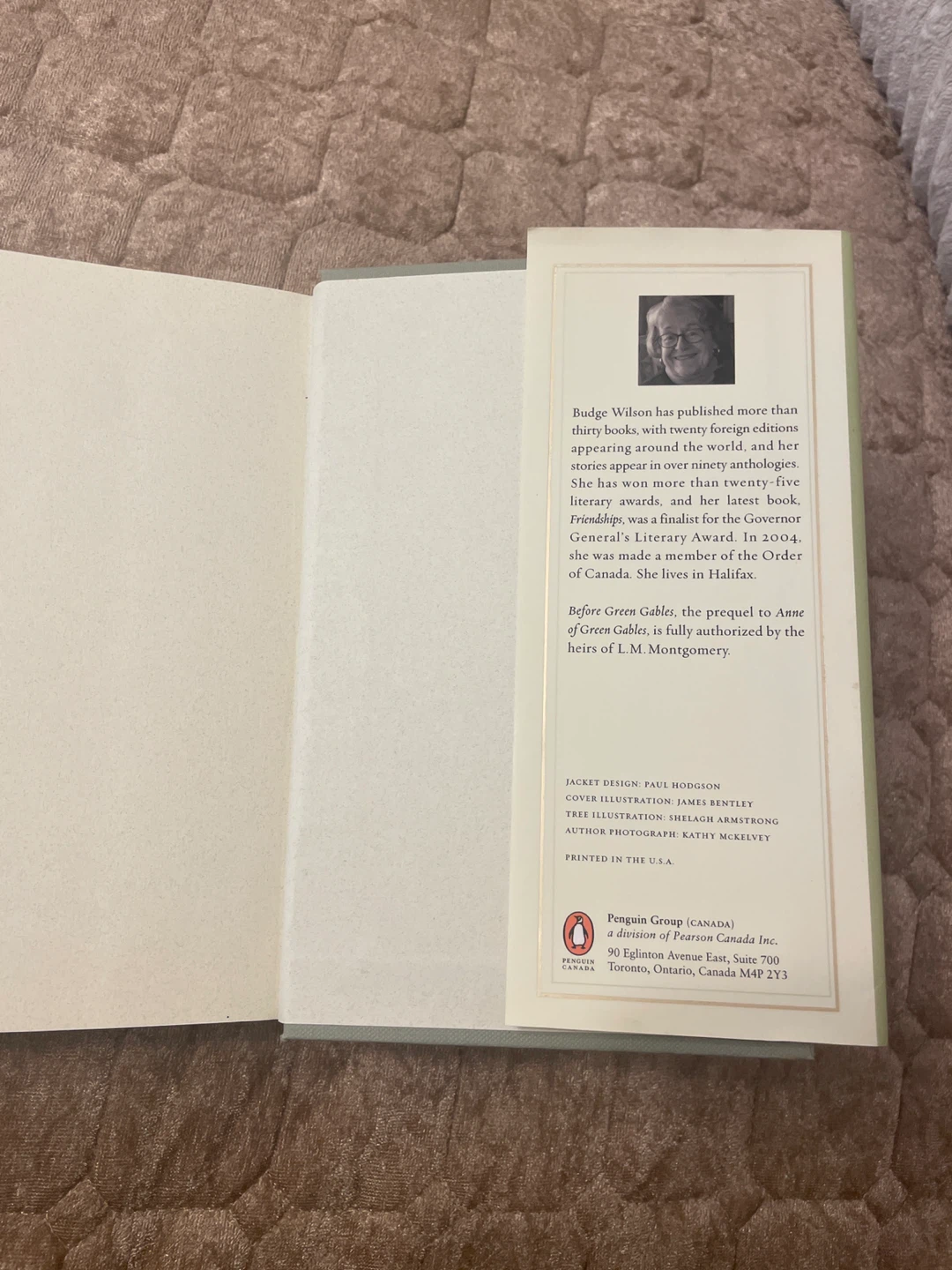 Before Green Gables by Budge Wilson Book - photo 3