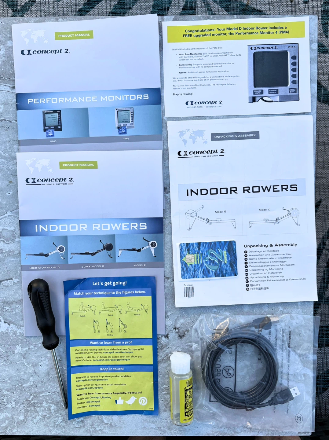 Pristine Concept 2 Rower / RowERG - photo 5