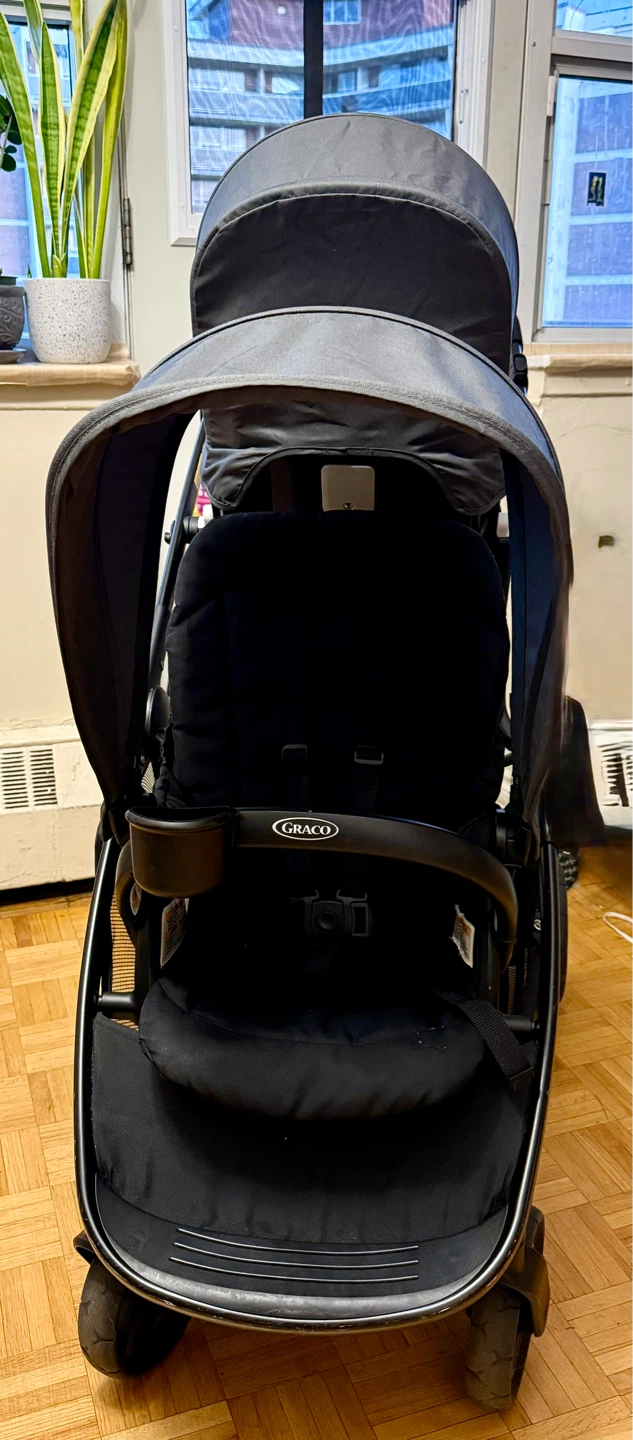 Graco Modes Nest2Grow Stroller – Rafa (Gray)