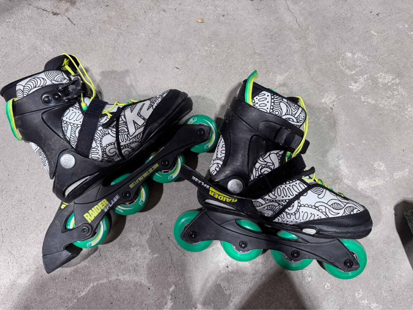 K2 Raider Splash Inline Skates