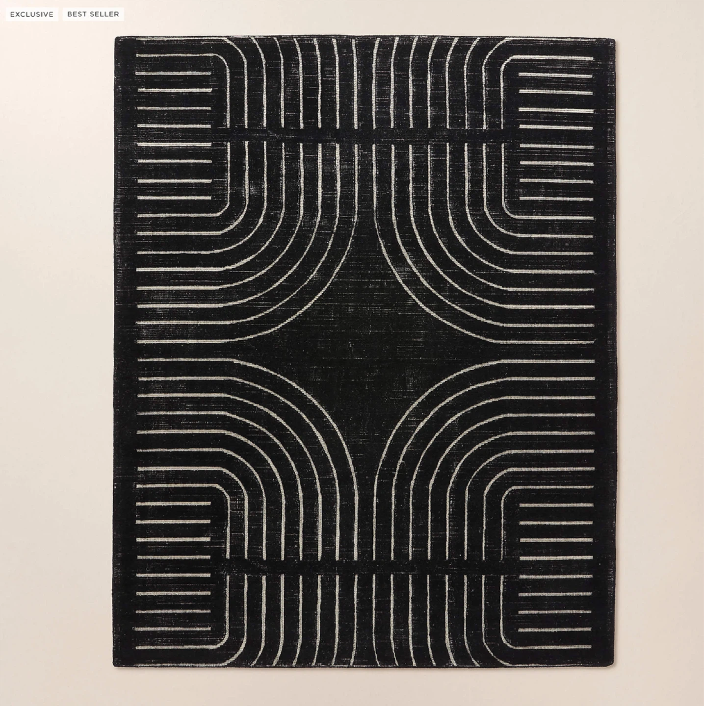 CB2 Hand Tufted New Zealand Wool Area Rug 5x8