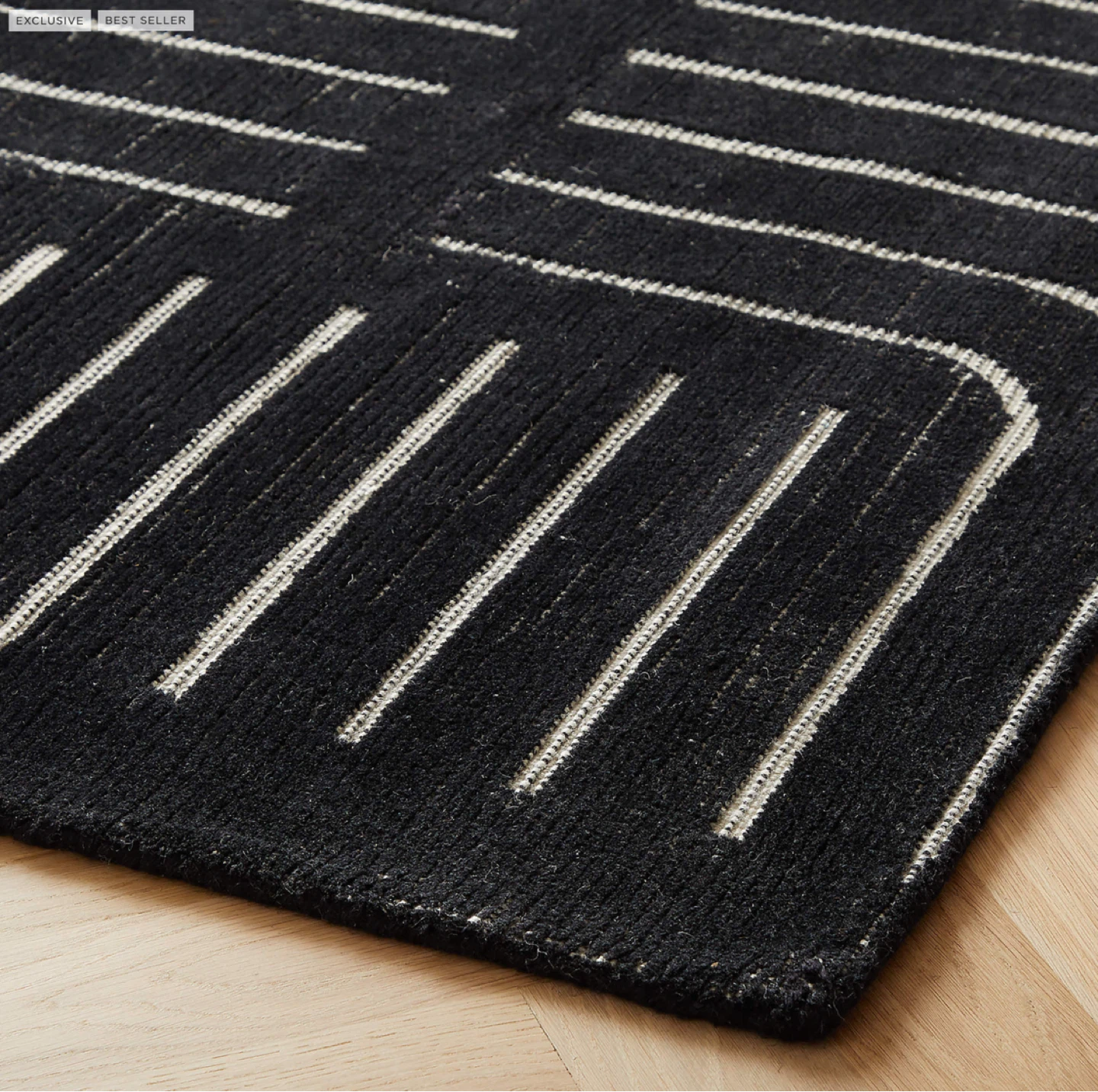 CB2 Hand Tufted New Zealand Wool Area Rug 5x8 - photo 3