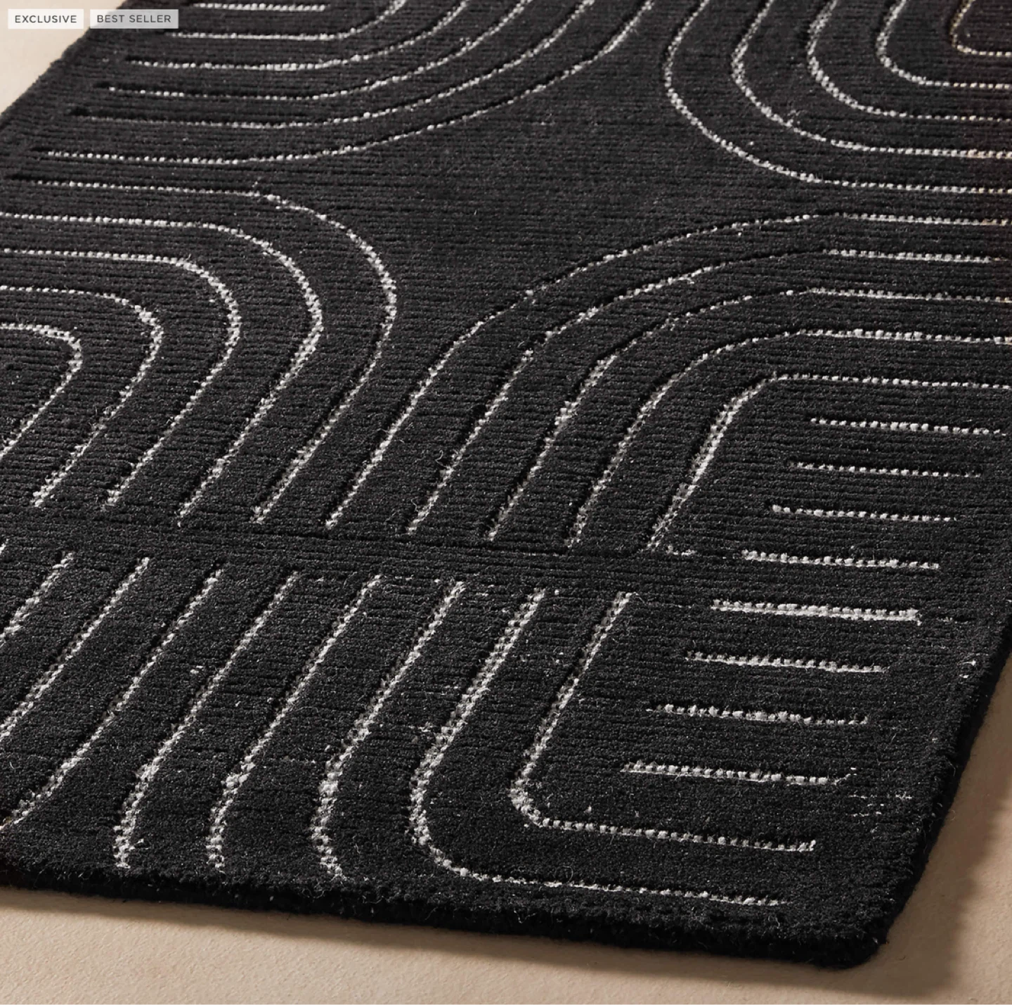 CB2 Hand Tufted New Zealand Wool Area Rug 5x8 - photo 2