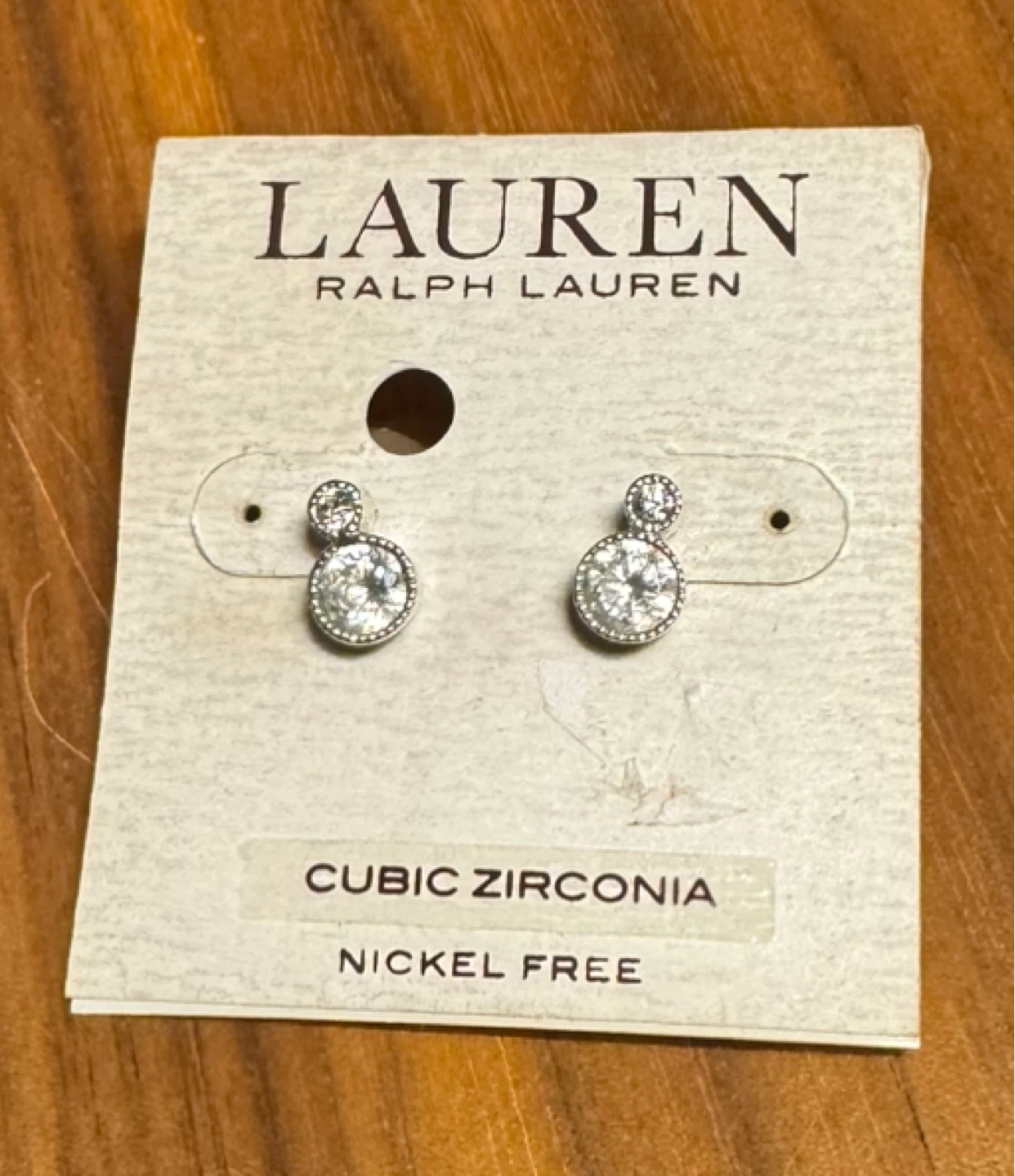Lauren Ralph Lauren Cubic Zirconia Earrings