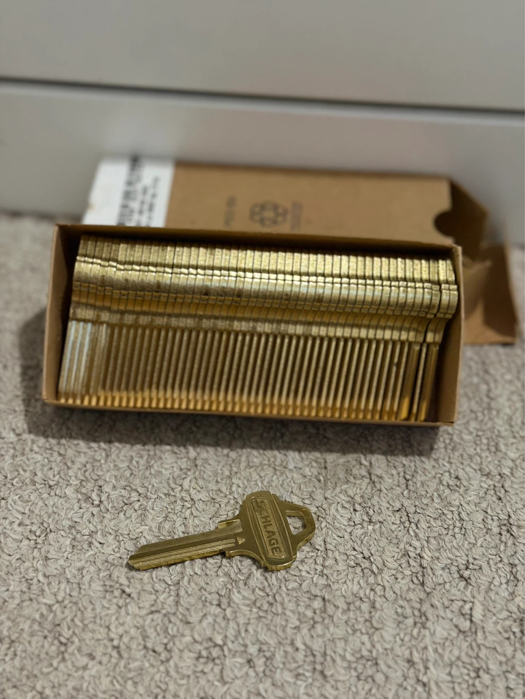 Schlage Brass Keys (Bulk Pack) - photo 2