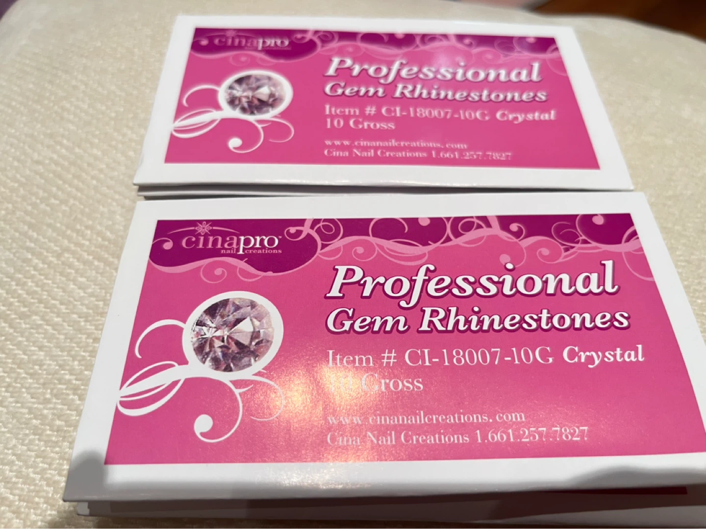 CinaPro Professional Gem Rhinestones - Crystal - photo 2