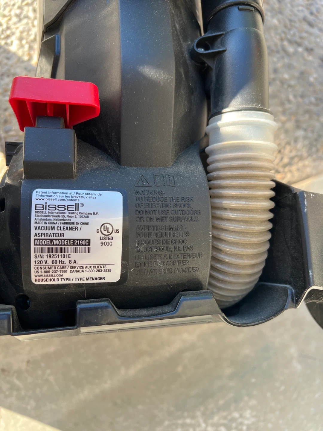 Bissell PowerForce Turbo Vacuum Cleaner - photo 5