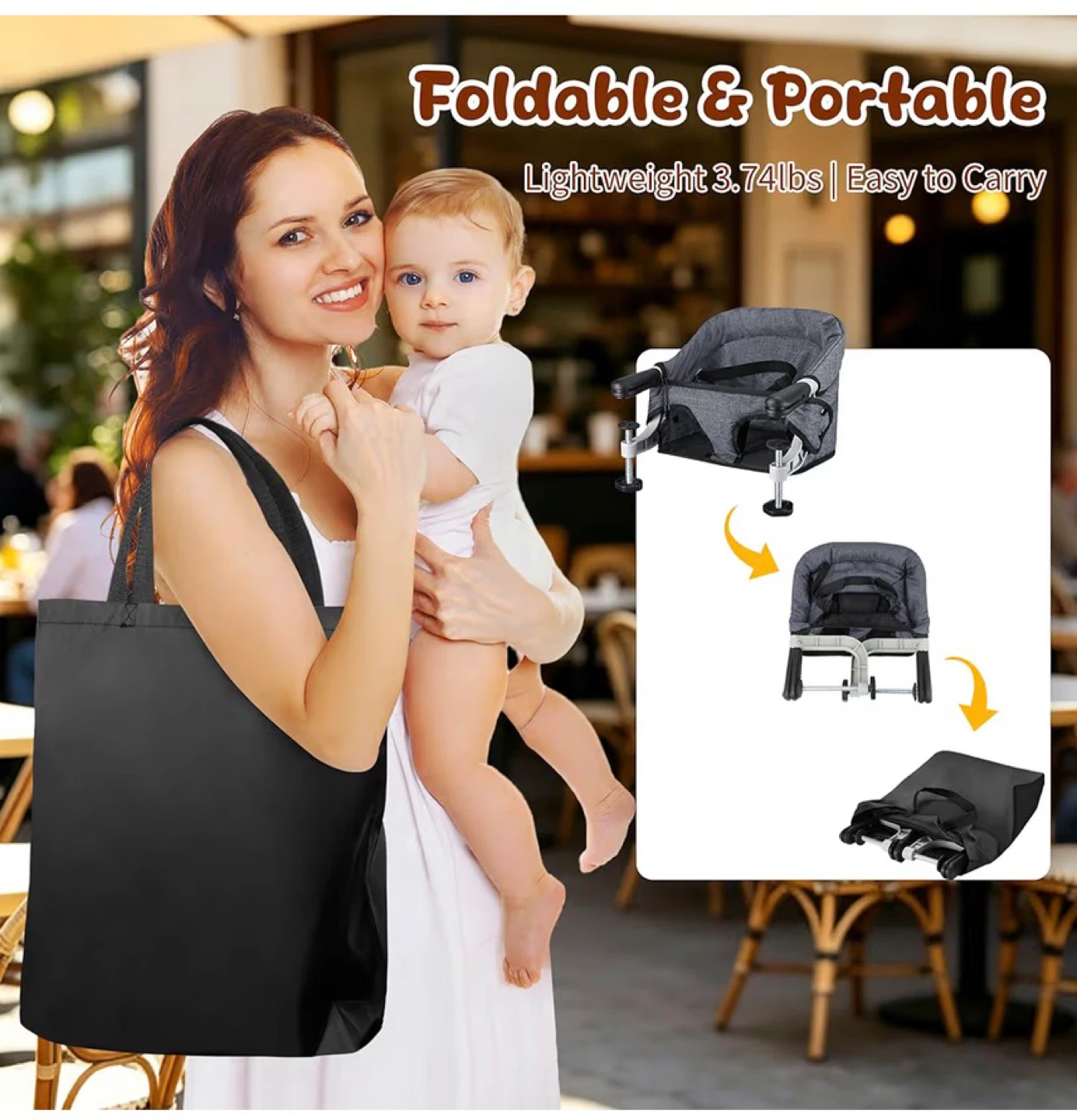 Portable Clip-On High Chair - photo 2