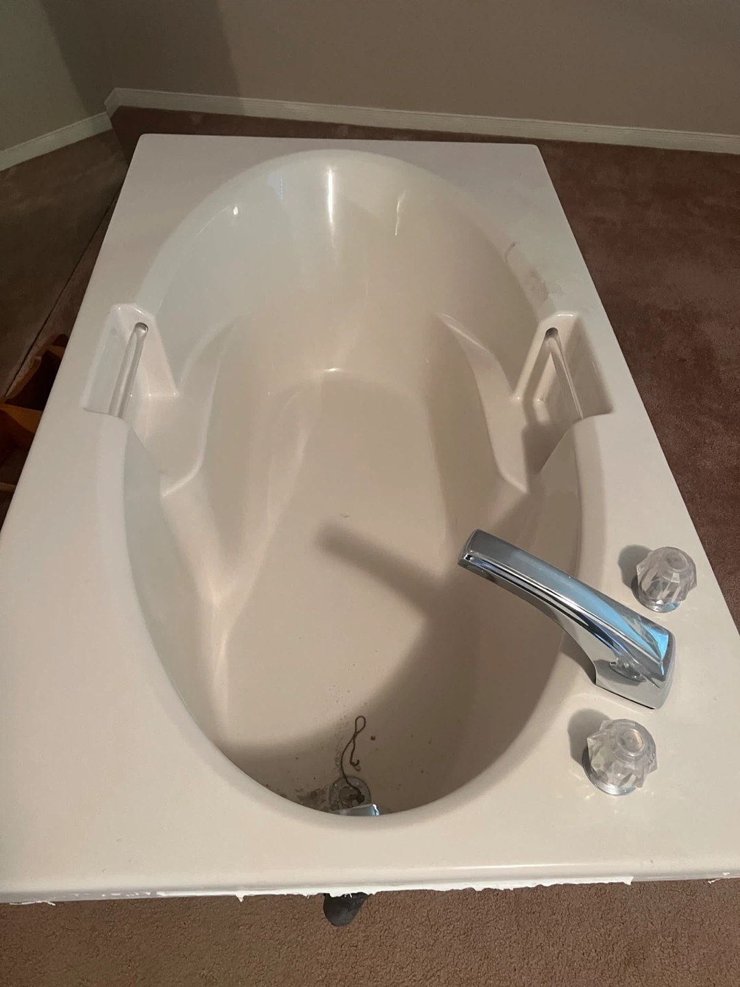 Free drop in bathtub  with Faucet - photo 3