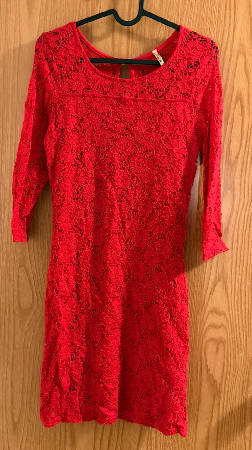 Red Lace Dress
