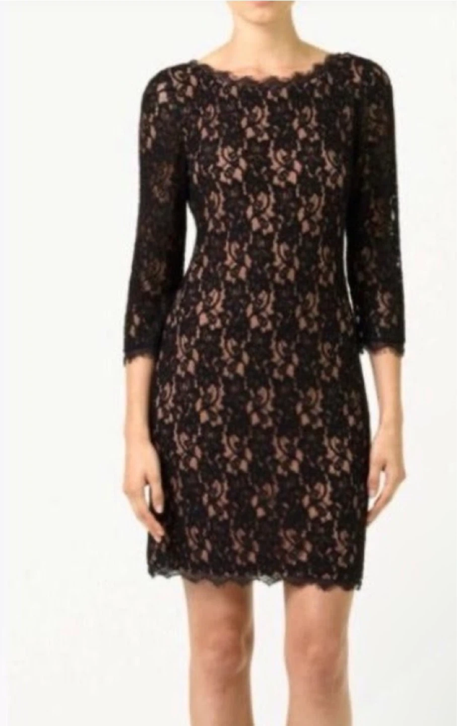 Aritzia Babaton Rafael Lace Dresssz Size 4 Sheath