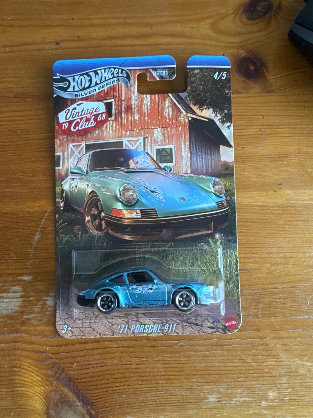 Hot Wheels '71 Porsche 911 Silver Series