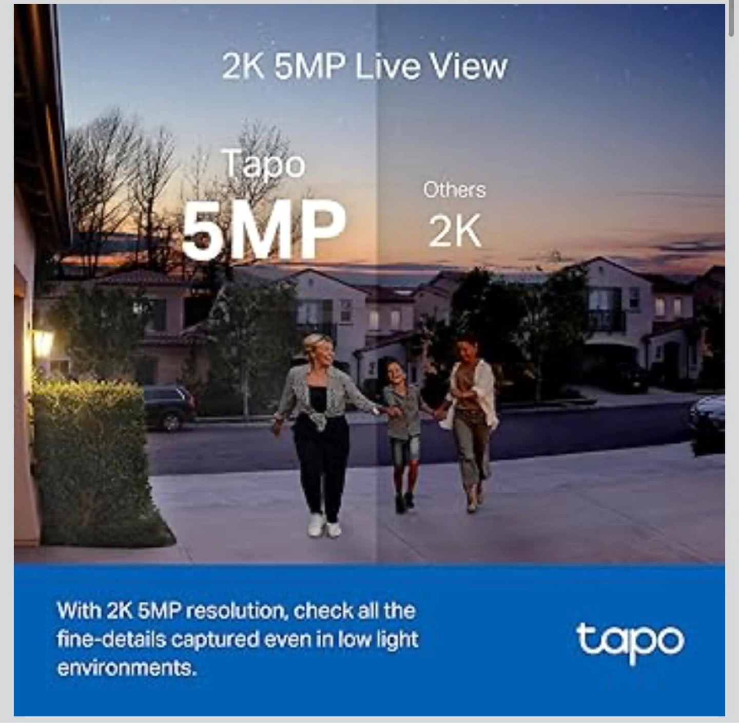 Tapo Wire-Free Video Doorbell Camera with Hub - photo 2