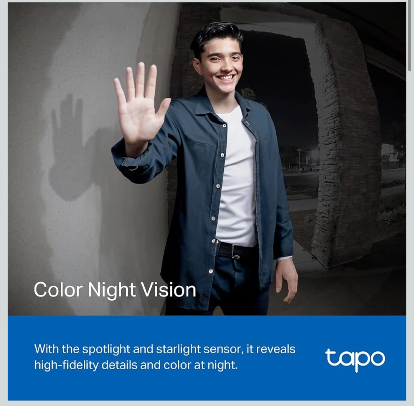 Tapo Wire-Free Video Doorbell Camera with Hub - photo 3