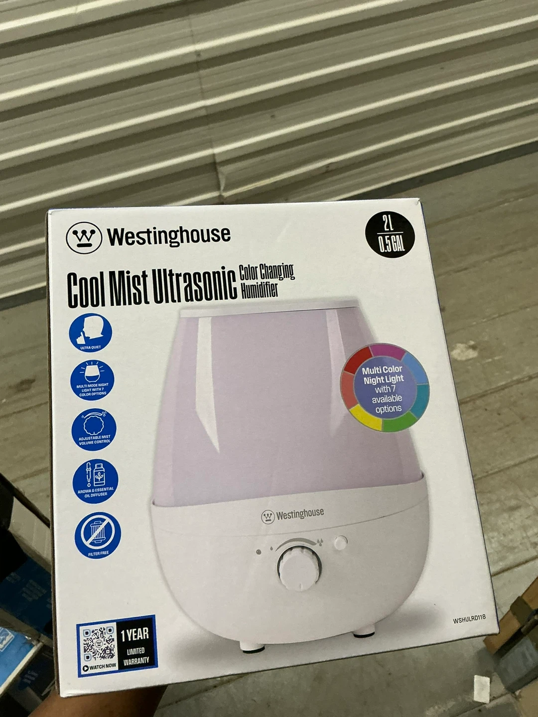 Westinghouse Cool Mist Ultrasonic Humidifier