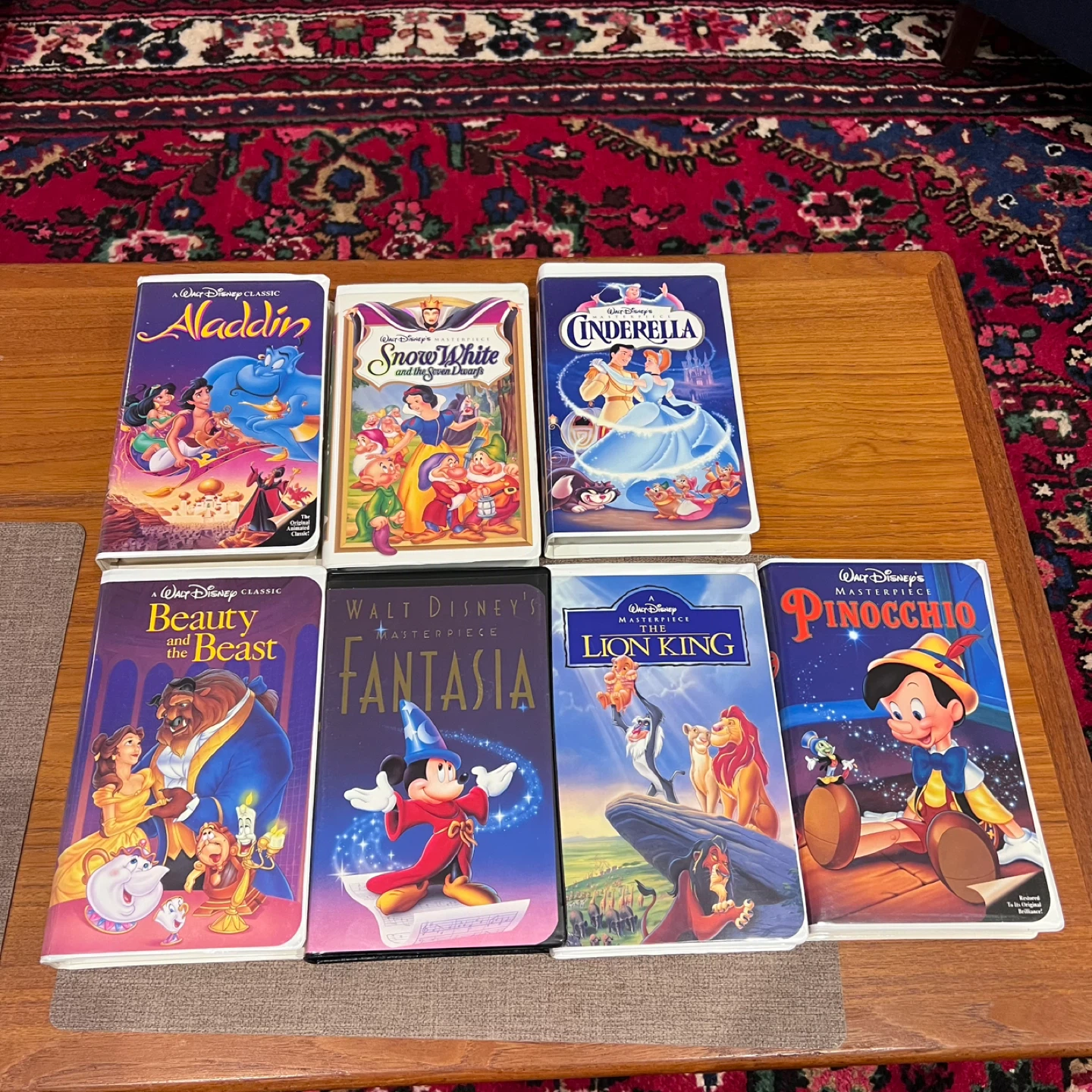 Walt Disney Classic VHS Movies Collection
