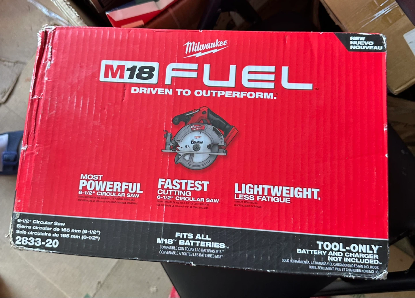 Milwaukee M18 FUEL 6-1/2" Circular Saw 2833-20