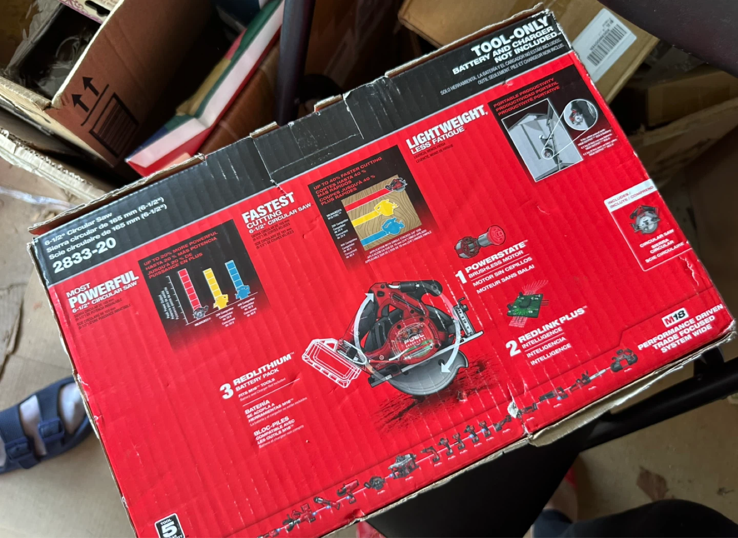 Milwaukee M18 FUEL 6-1/2" Circular Saw 2833-20 - photo 2