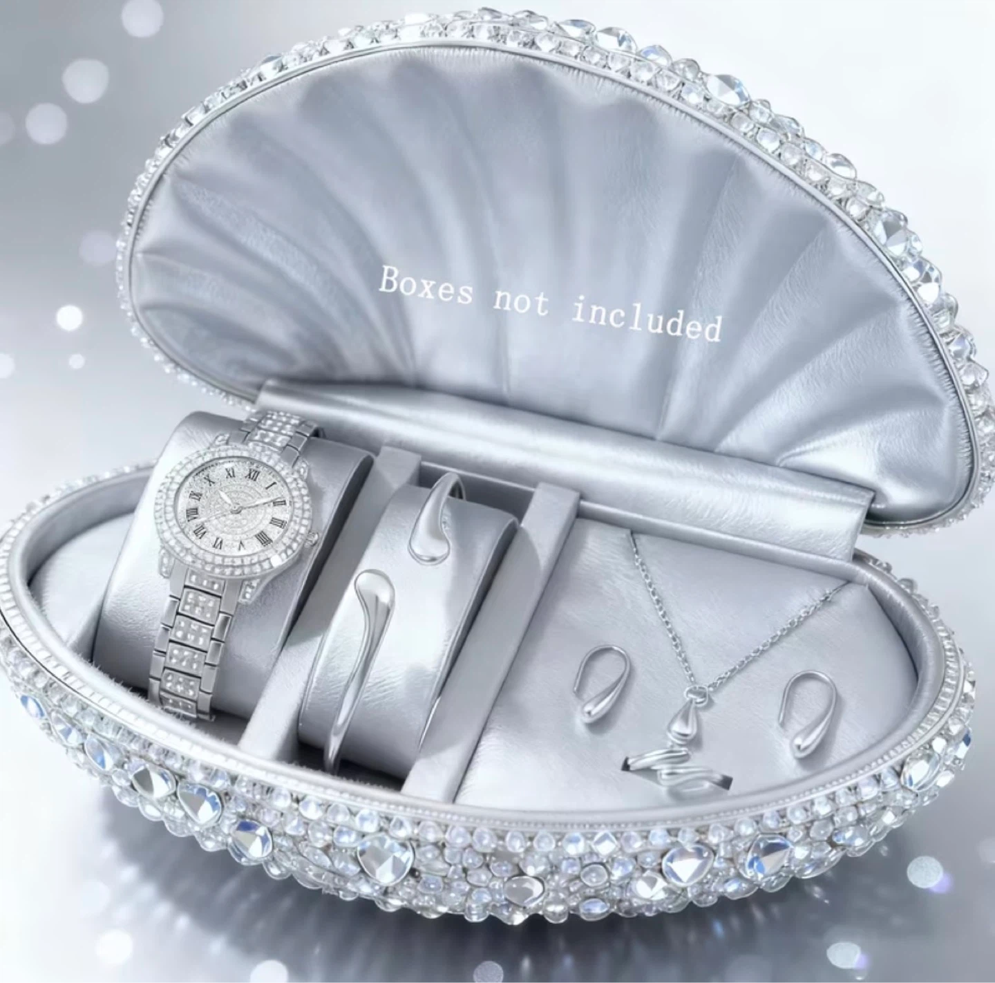 New Watch and Jewellery Set