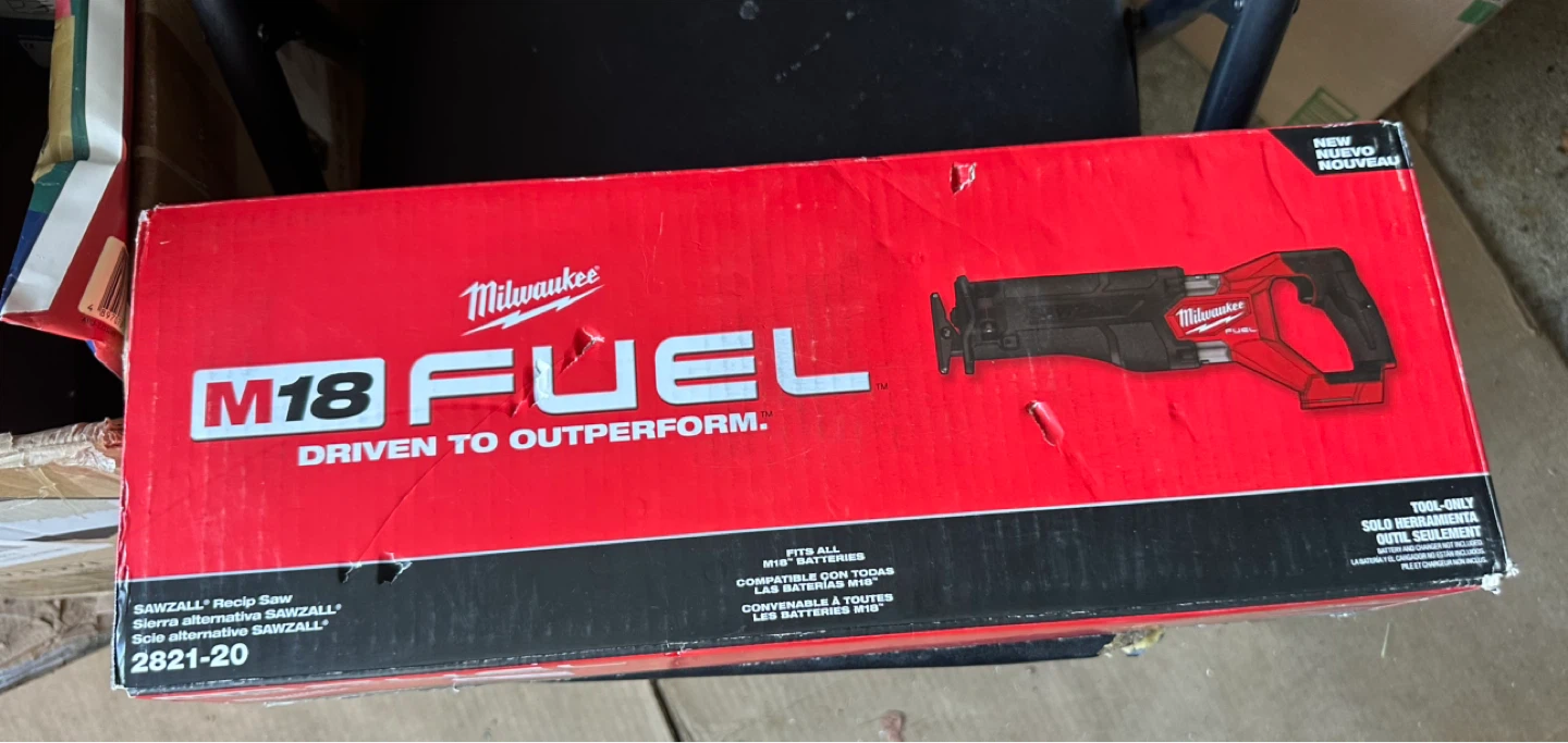 Milwaukee M18 FUEL SAWZALL Recip Saw 2821-20