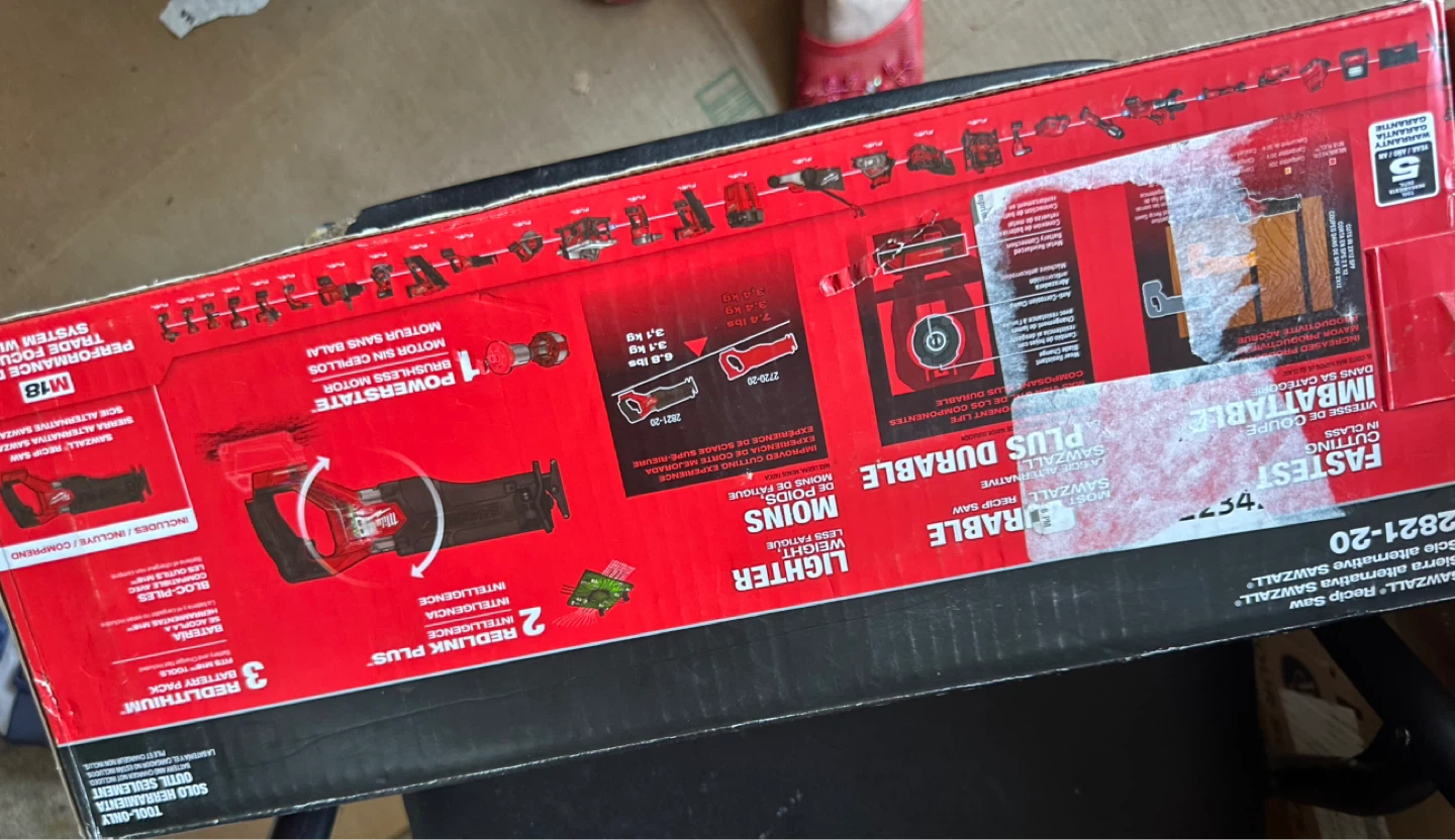 Milwaukee M18 FUEL SAWZALL Recip Saw 2821-20 - photo 3