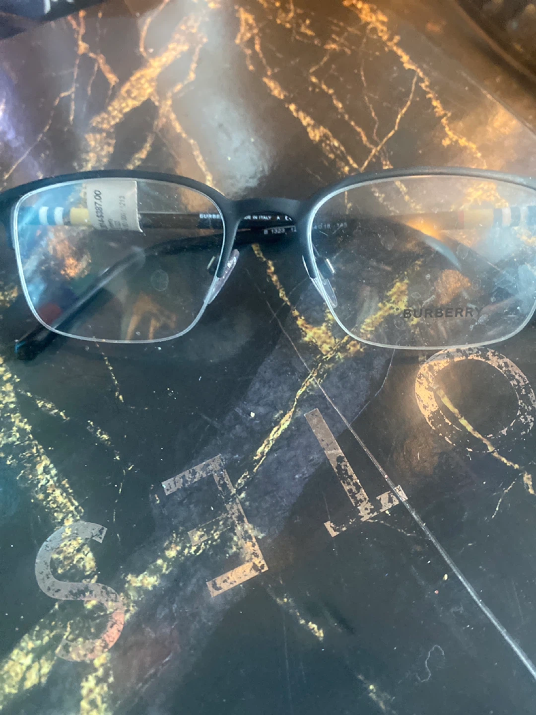 Men’s Burberry Prescription Glasses with tags - photo 2